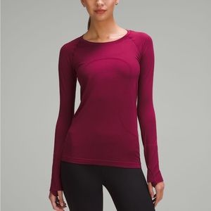 Lululemon Cassius Swiftly Tech 2.0 Long Sleeve Shirt Size 16